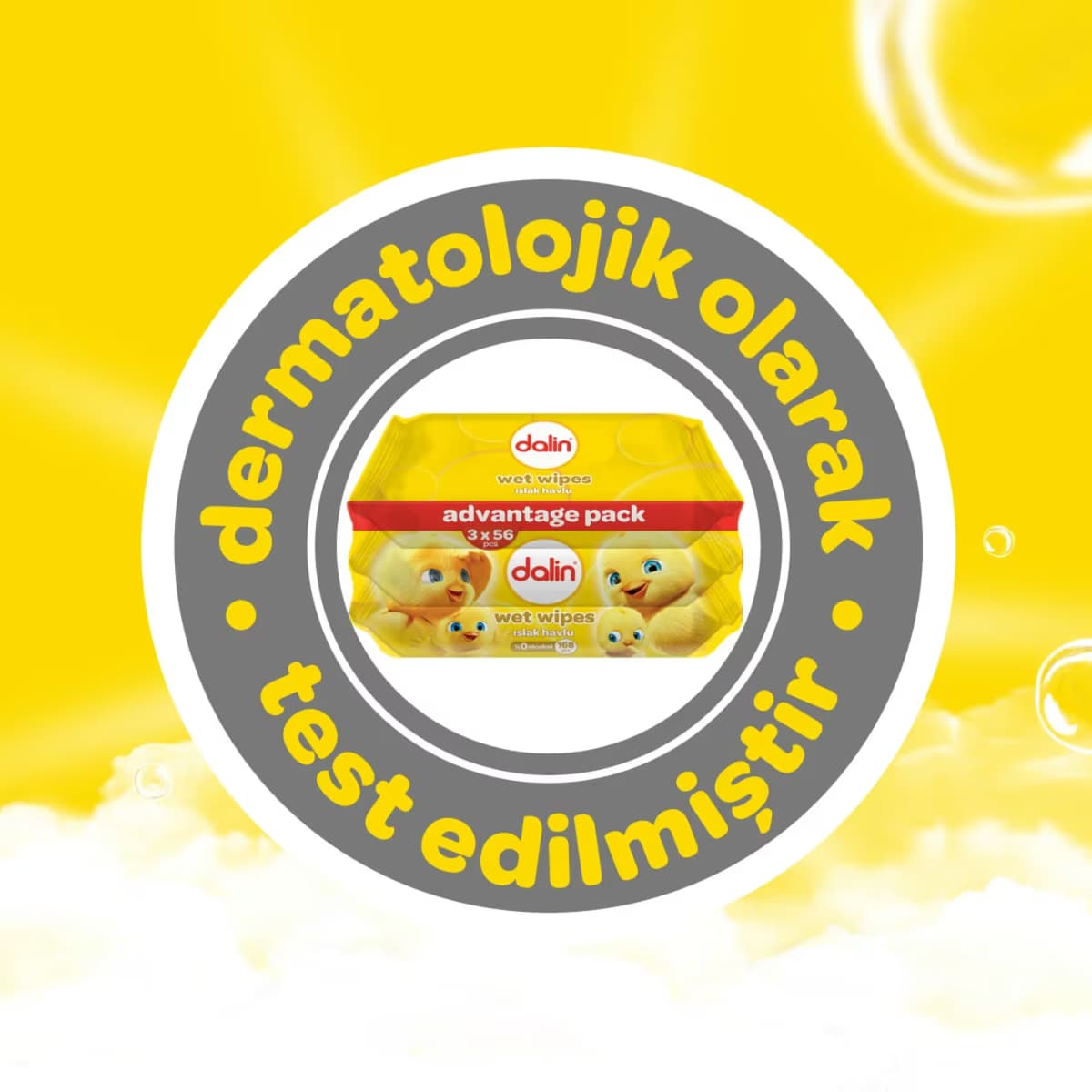 Dalin Klasik Islak Havlu 3x56 Adet 5