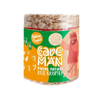 Caveman Pirinç Patlağı 60 gr - Gratis