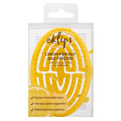Eklips Limon Kokulu Saç Fırçası - Gratis
