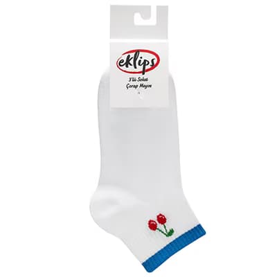 Eklips 3'lü Meyveli Soket Çorap - Gratis