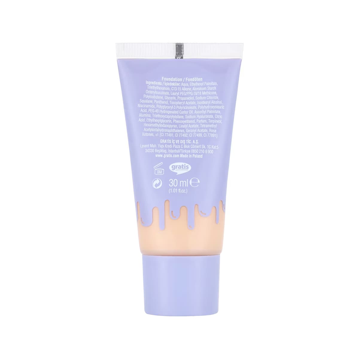 Beaulis Tone It Fondöten 131 Ivory - Gratis 5