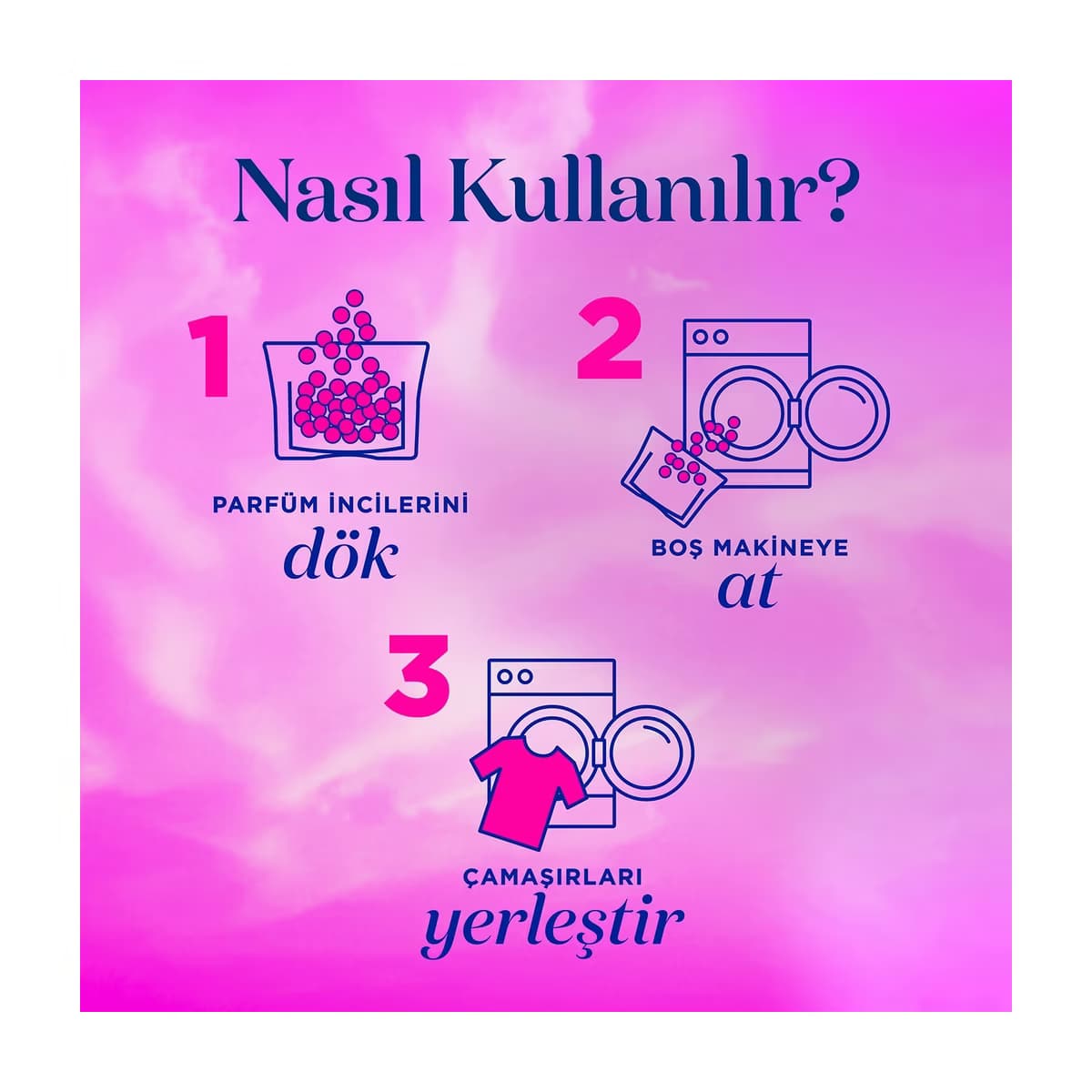 Yumoş Çamaşır Parfümü Begonvil 200 gr - Gratis 5