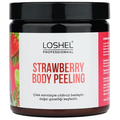 Loshel Body Peeling Çilek 250 ml - Gratis