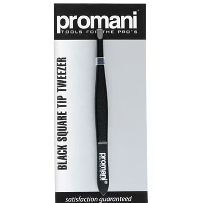 Promani Siyah Düz Uçlu Cımbız - Gratis