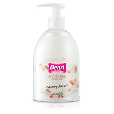 Benri Creamy Almond Sıvı Sabun 475 ml - Gratis