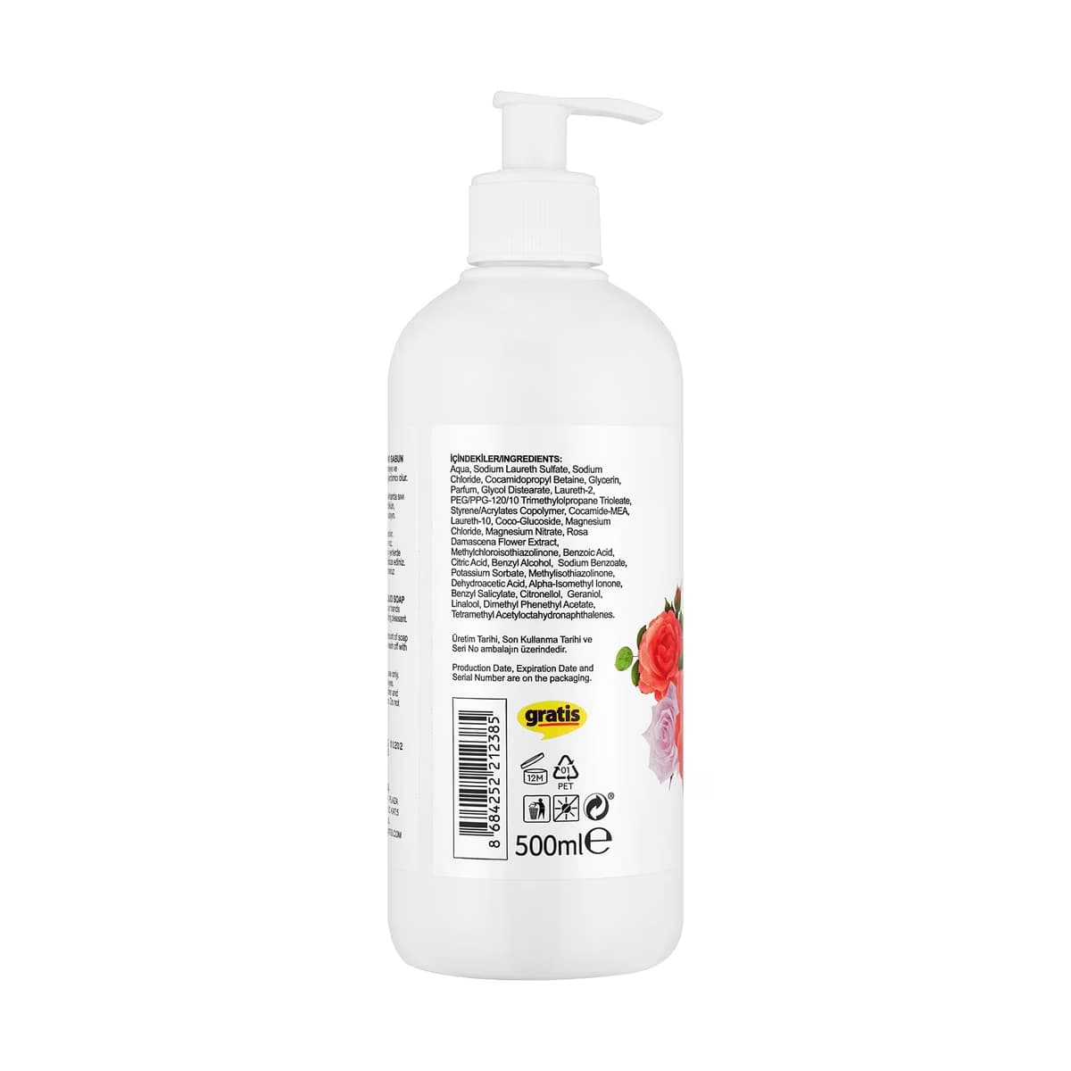 Bee Beauty Sıvı Sabun Güllü 500 ml - Gratis 4