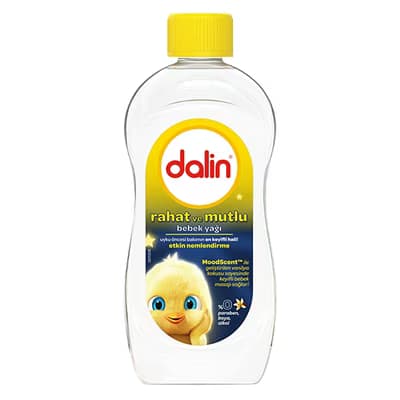 Dalin Rahat ve Mutlu Bebek Yağı 300 ml - Gratis