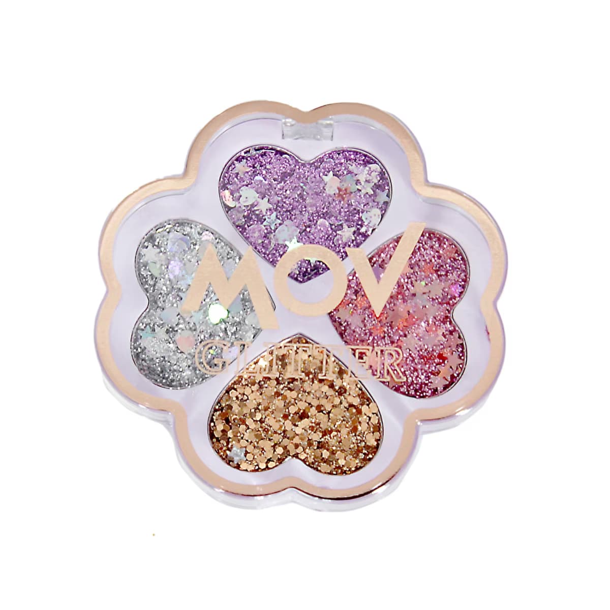 Mov Glitter Yonca Far Paleti - Gratis