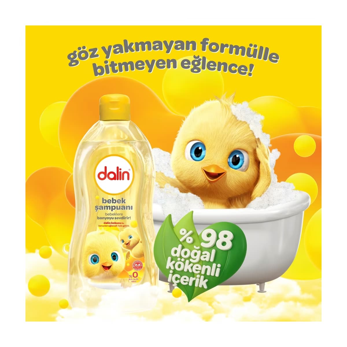 Dalin Bebek Şampuanı 400 ml - Gratis 2