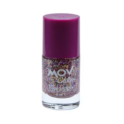 Mov Glitter Oje No:09 - Gratis