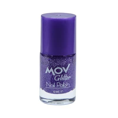 Mov Glitter Oje No:14 - Gratis