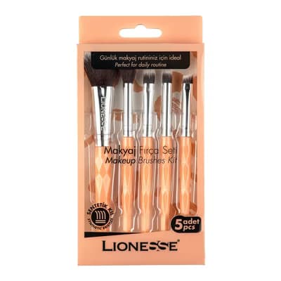 Lionesse Makyaj Fırça Seti 81046 - Gratis