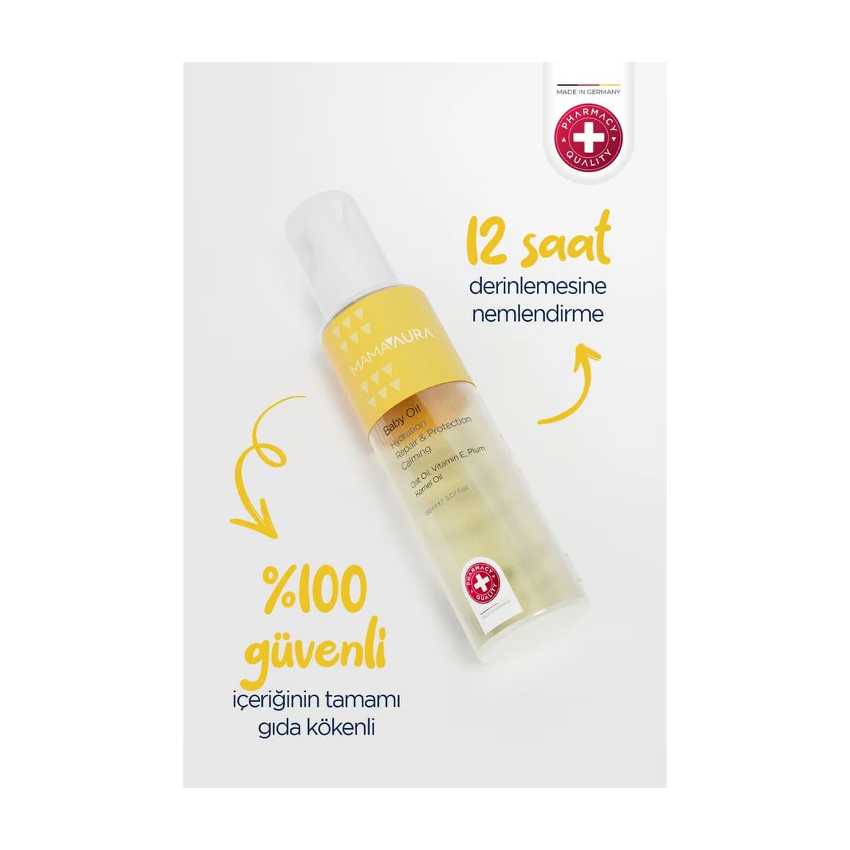 Mamaaura Bebek Yağı 150 ml - Gratis 2