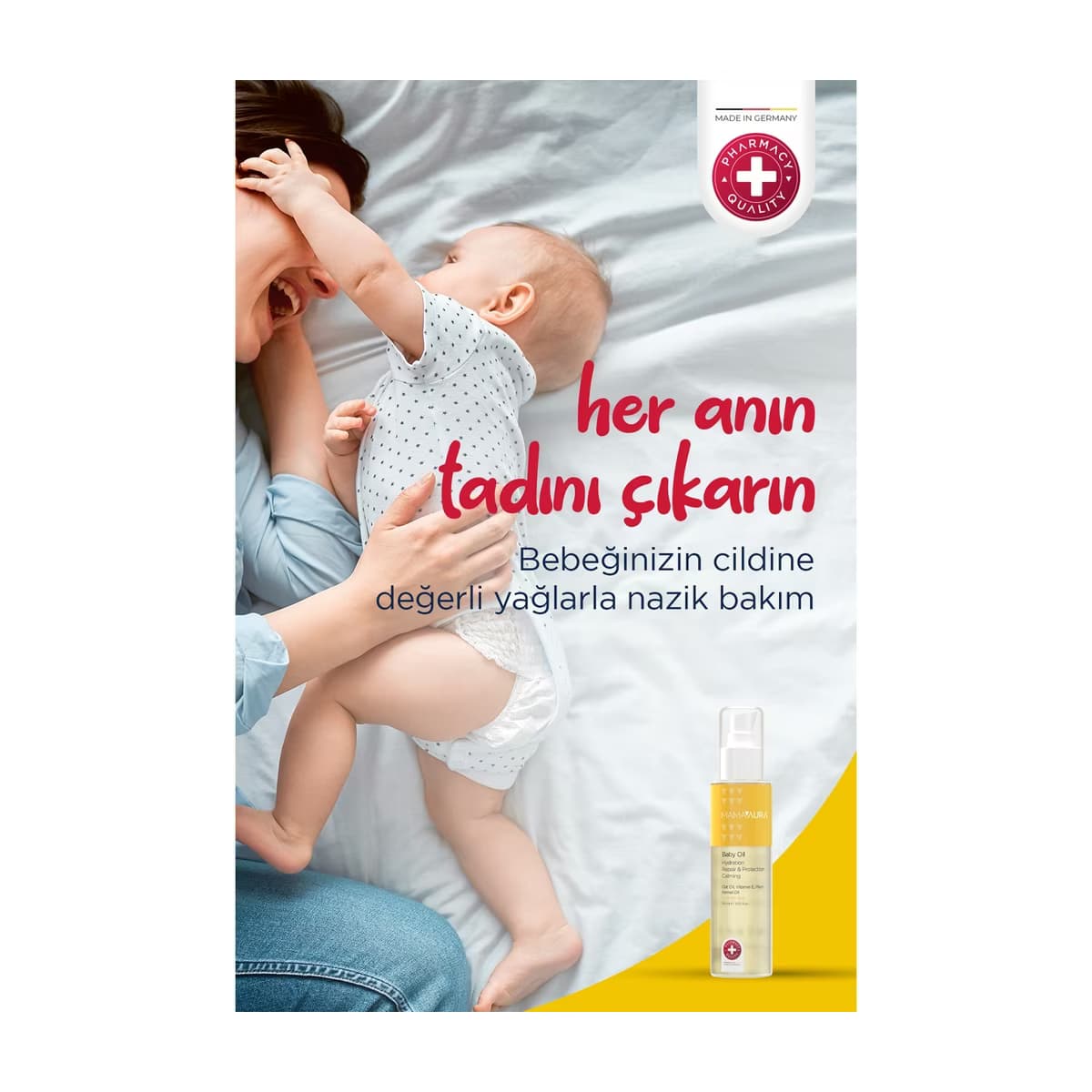 Mamaaura Bebek Yağı 150 ml - Gratis 4