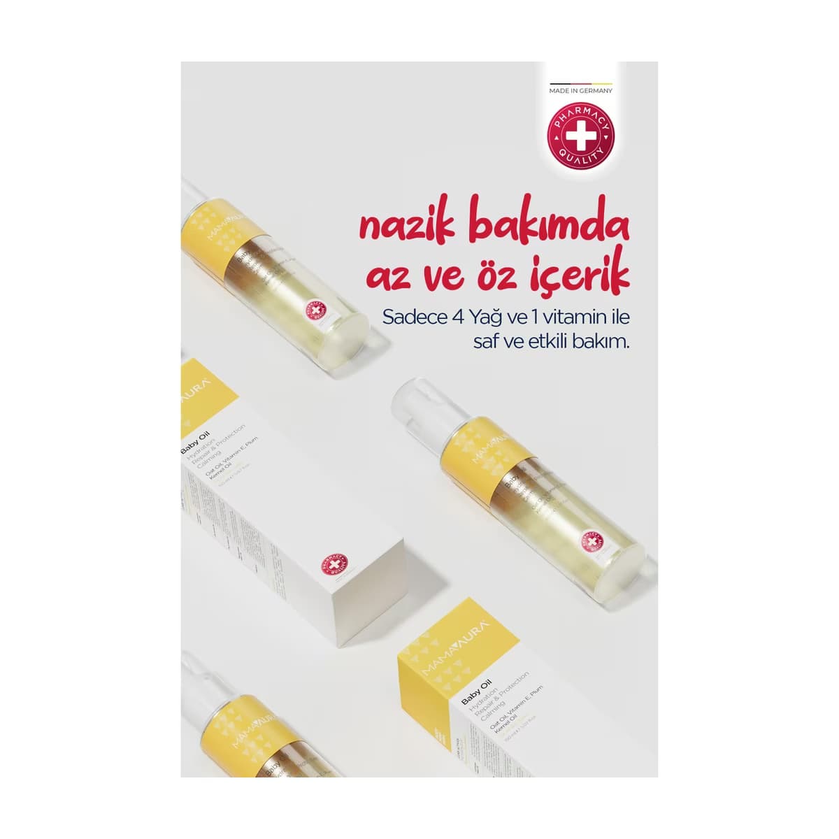 Mamaaura Bebek Yağı 150 ml - Gratis 5