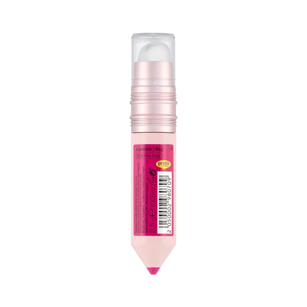 Beaulis Fun Lipnote Ruj 526 Ink Pop - Gratis 4