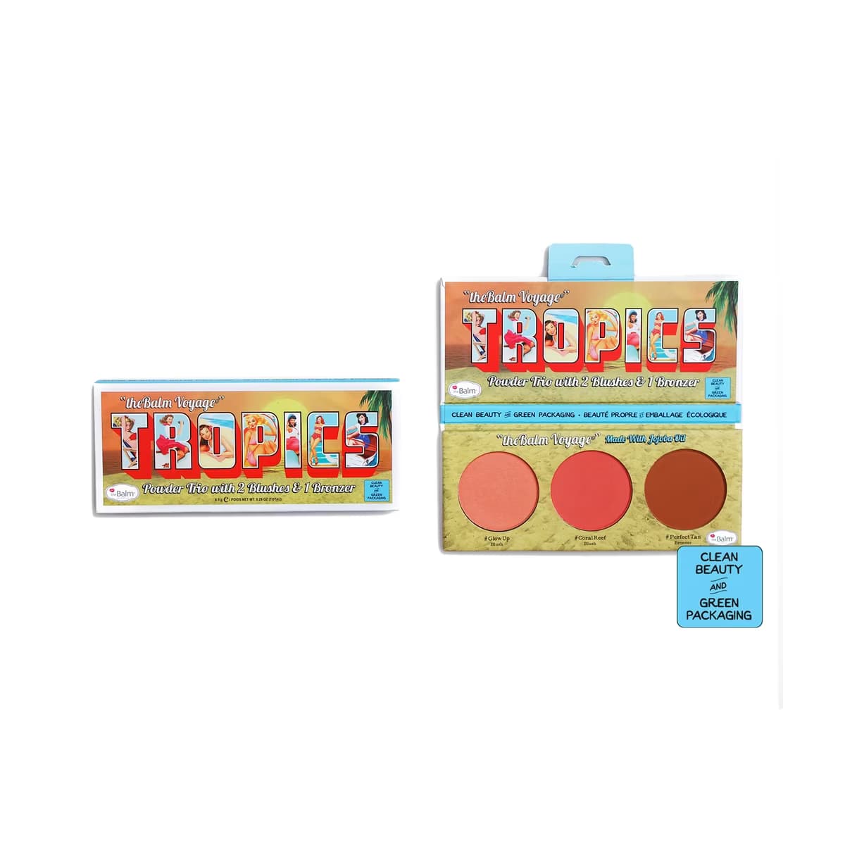 theBalm Voyage Tropics Allık Paleti - Gratis 2