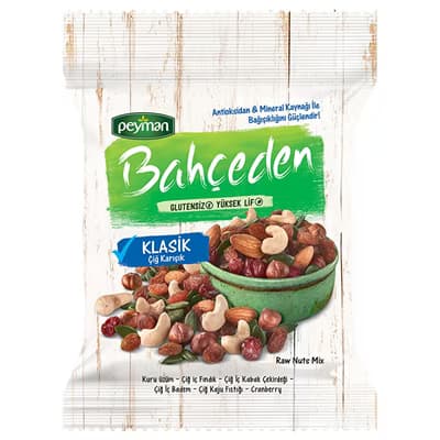 Peyman Bahçeden Klasik Çiğ Karışık 75 gr - Gratis