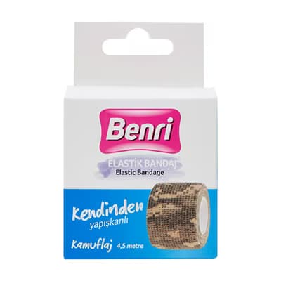 Benri Elastik Bandaj Kamuflaj - Gratis
