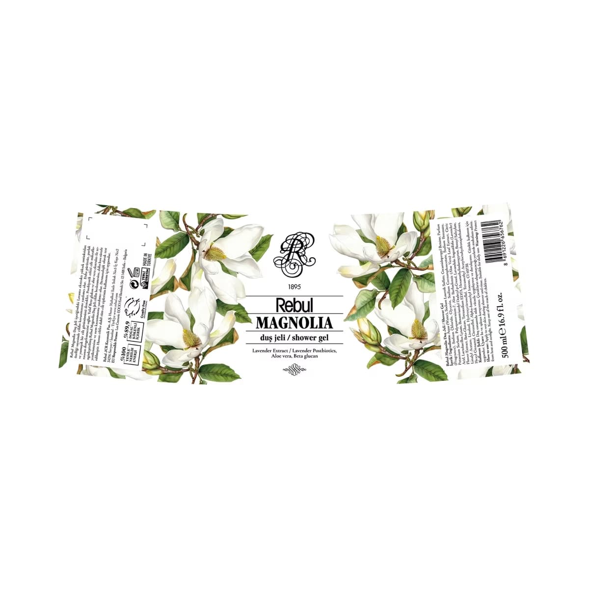 Rebul Duş Jeli Magnolia 500 ml - Gratis 2