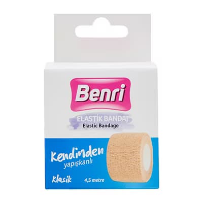 Benri Elastik Bandaj Klasik - Gratis