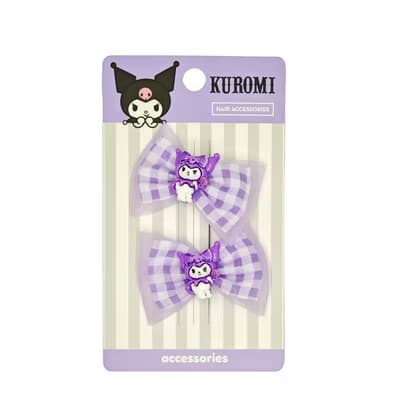 Kuromi Lisanslı Çocuk Toka UKB-K029 - Gratis