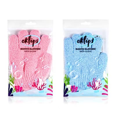 Eklips Banyo Eldiveni (Asortili) - Gratis