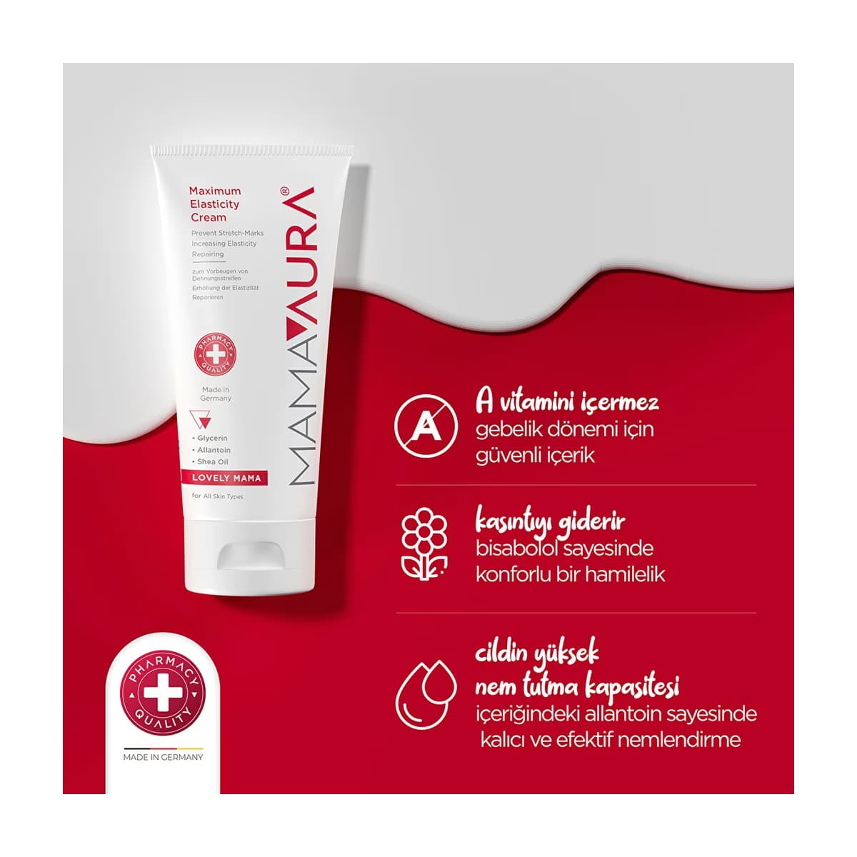 Mamaaura Çatlak Önleyici Krem 150 ml - Gratis 3