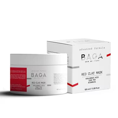Baga Kırmızı Kil Maskesi 100 ml - Gratis