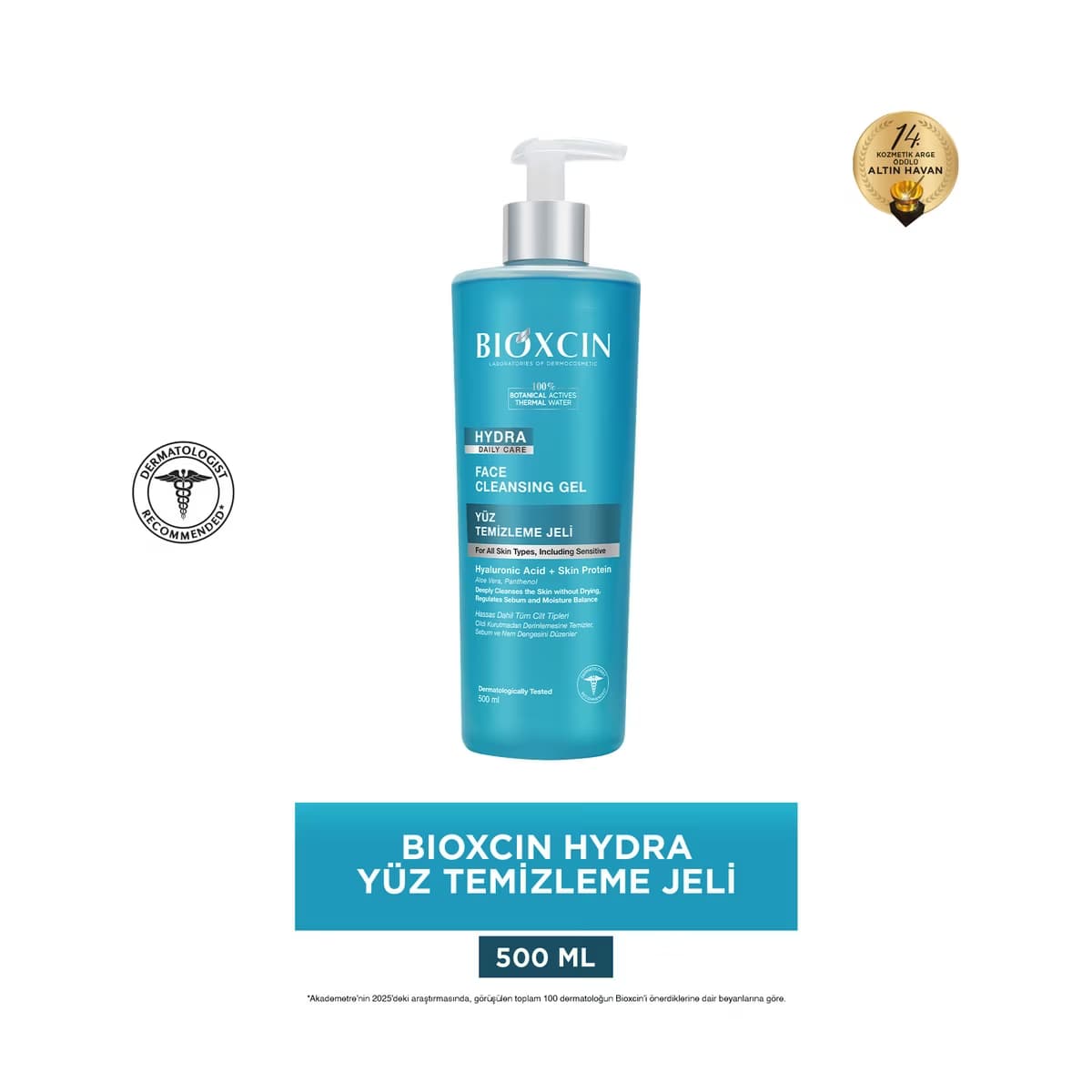 Bioxcin Hydra Yüz Yıkama Jeli 500 ml - Gratis