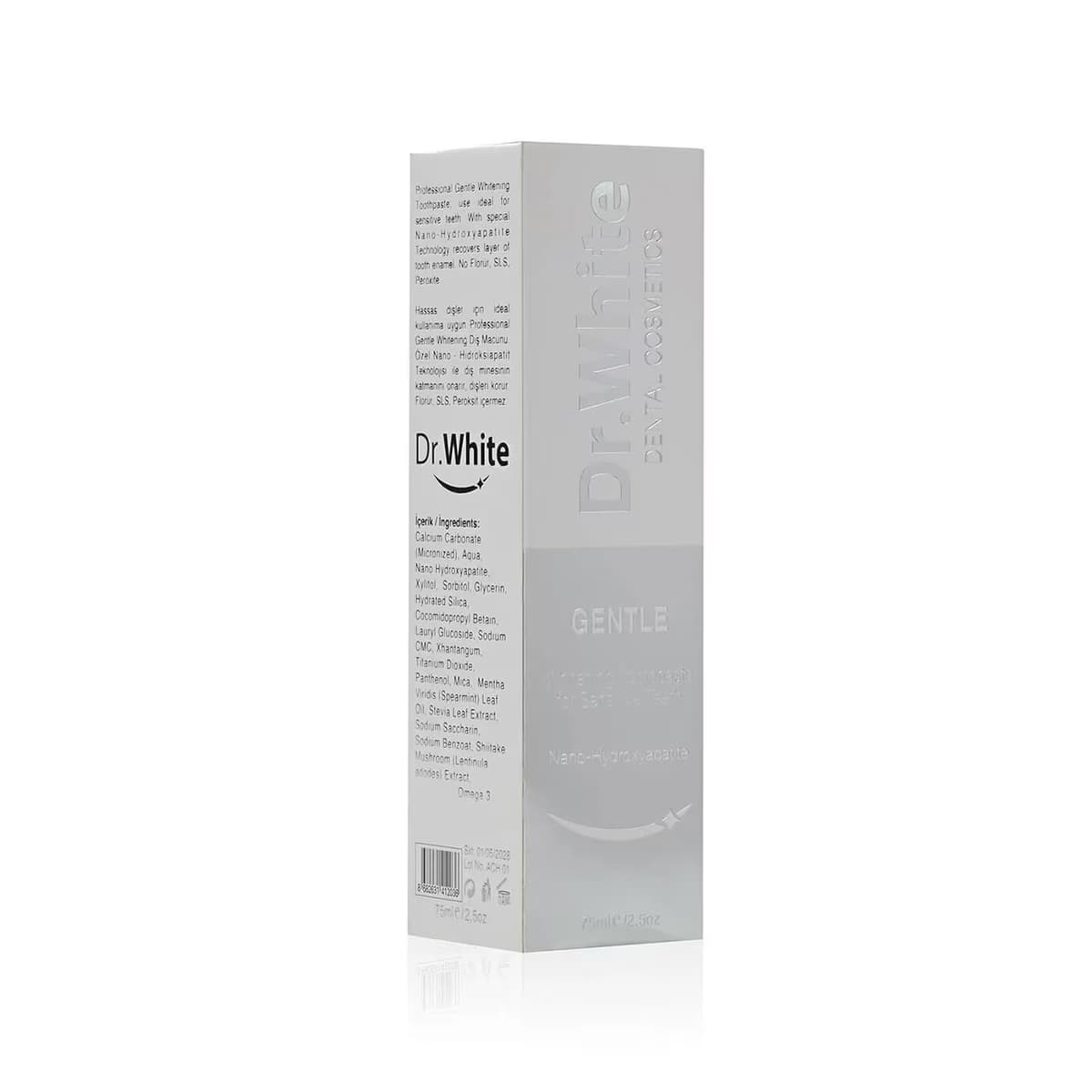 Dr. White Diş Macunu Nano-HP Gentle 75 ml 4