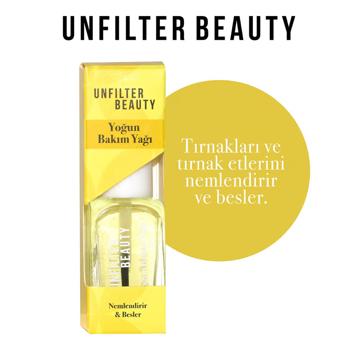 Unfilter Beauty Yoğun Bakım Yağı 12 ml 2