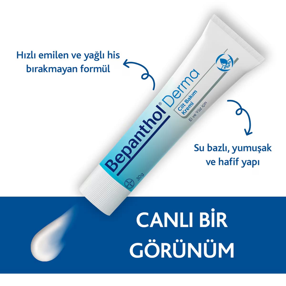 Bepanthol Cilt Bakım Kremi 30 gr 2