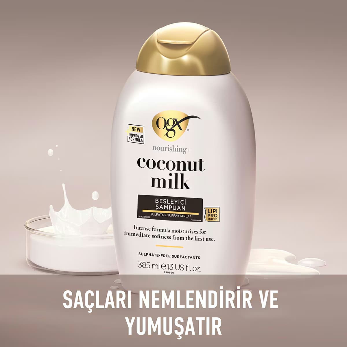 OGX Besleyici Coconut Milk Şampuan 385 ml 2