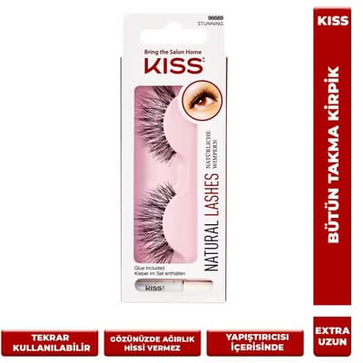 Kiss Doğal Komple Kirpik No: 02