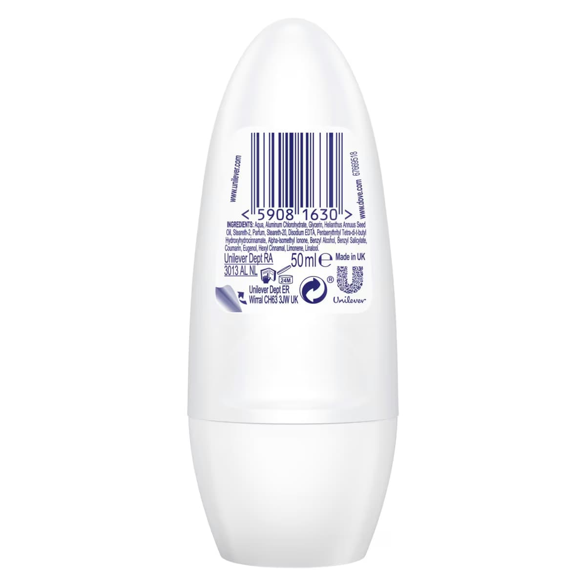 Dove Coconut Roll On 50 ml 4