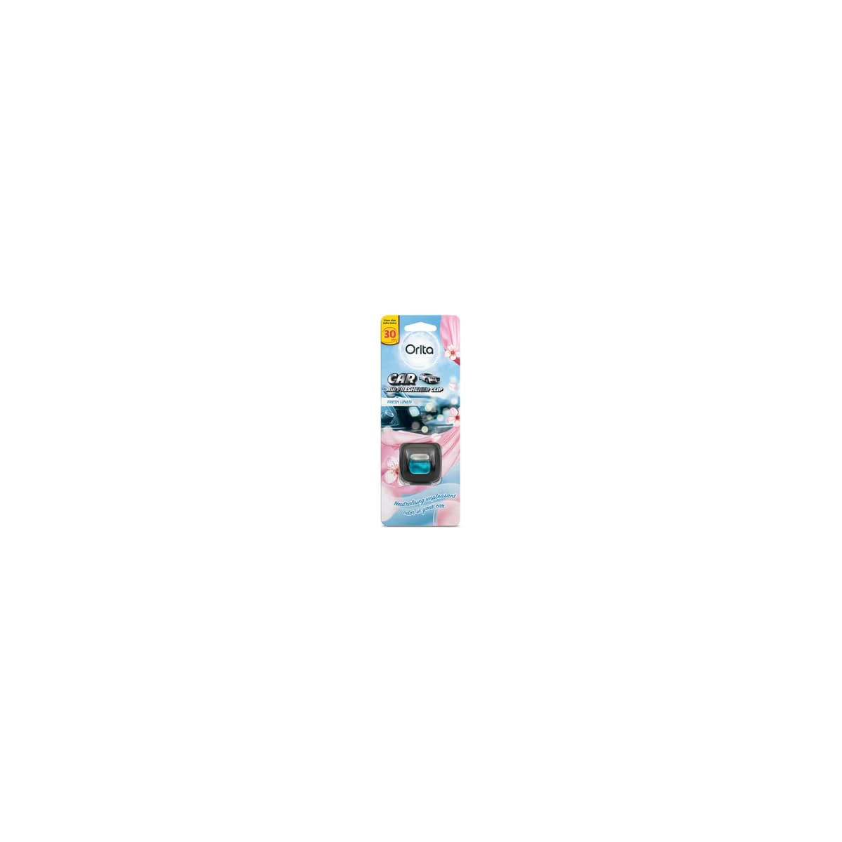 Orita Klipsli Araç Kokusu Fresh Linen 2 ml 5