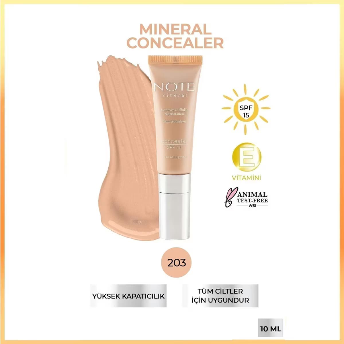 Note Mineral Kapatıcı No: 203 5
