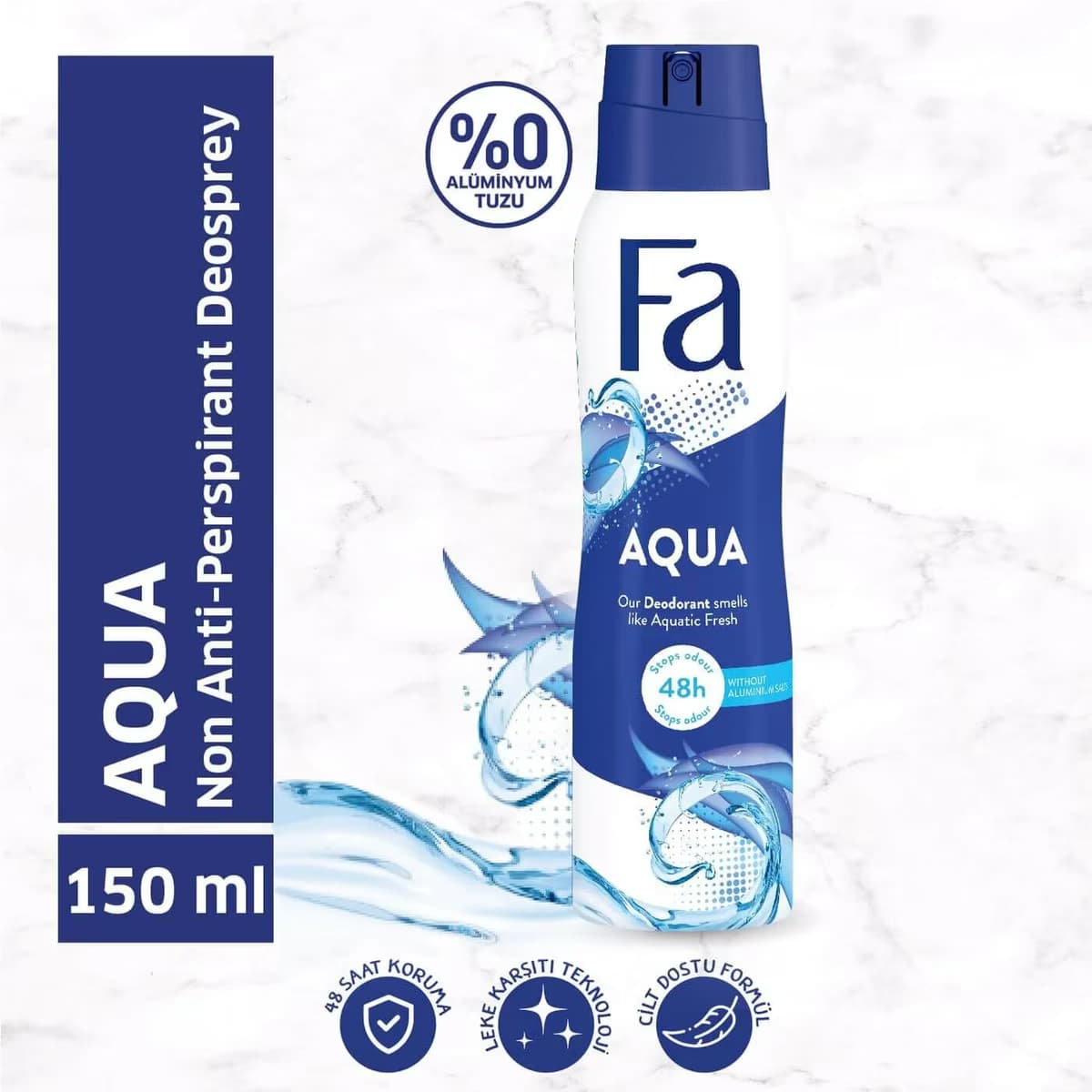 FA Aqua Kadın Deodorant 150ml 2