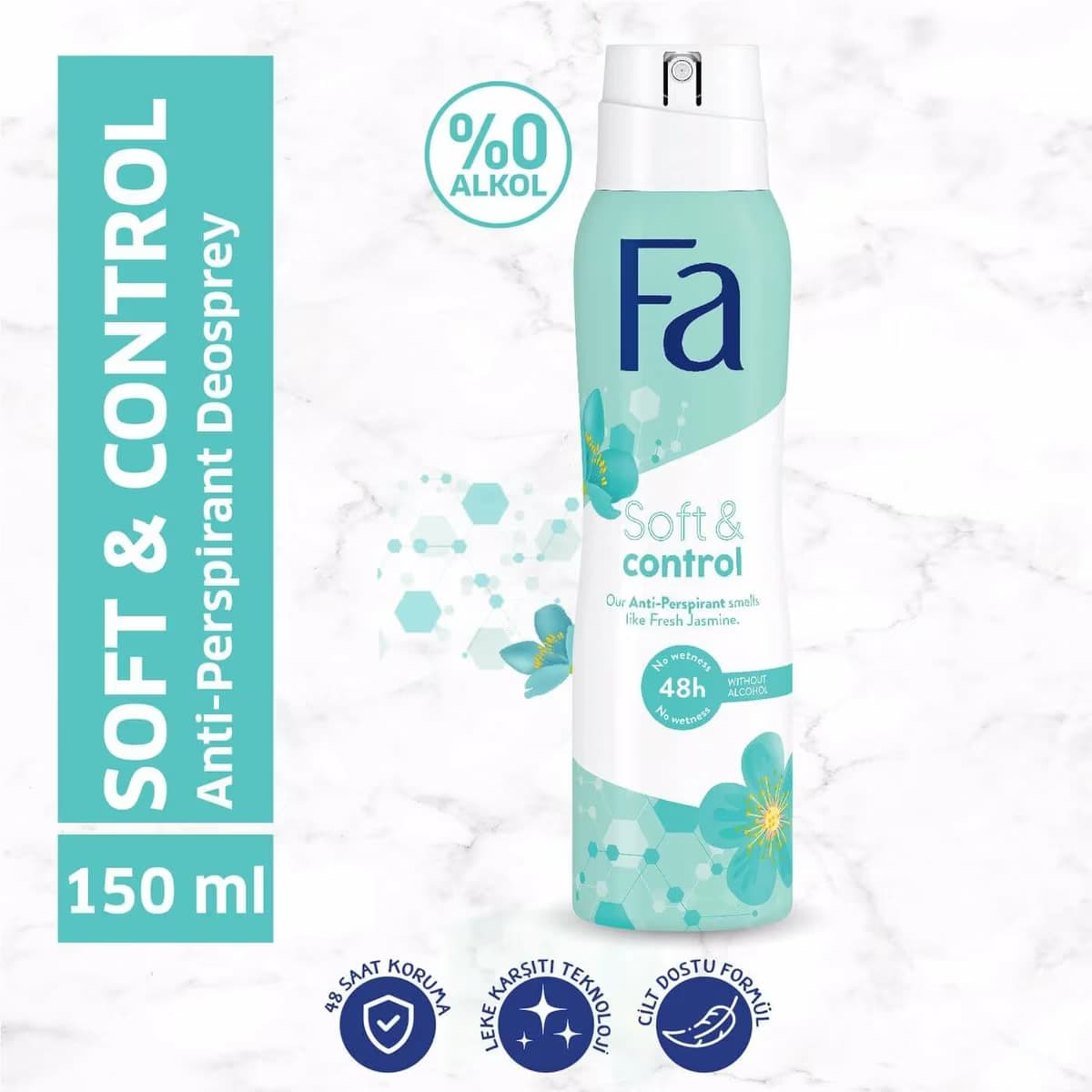 FA Soft&Control Kadın Deodorant 150ml 2