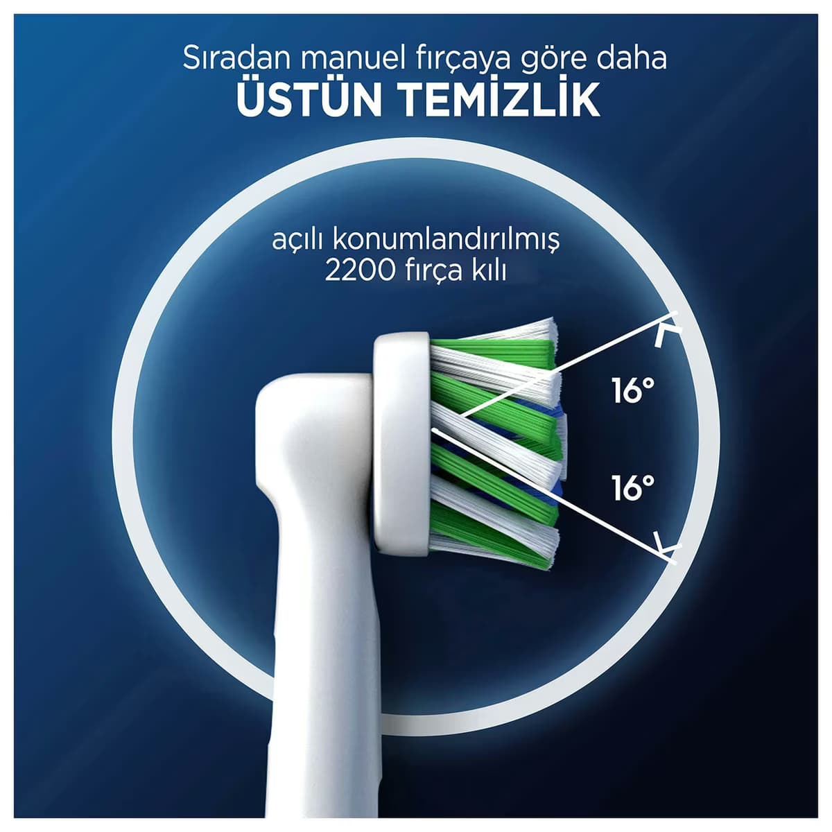 Oral-B Cross Action Yedek Başlık 6'lı 4