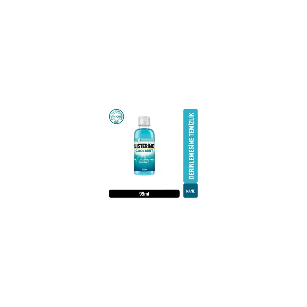 Listerine Cool Mint Ağız Bakım Suyu 95 ml 3