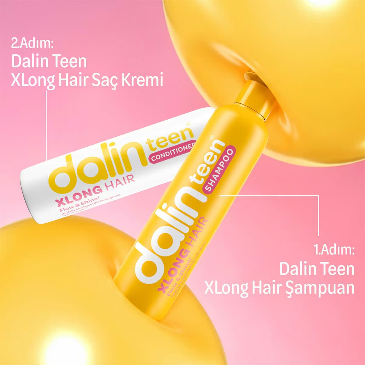 Dalin Teen XLong Hair Saç Kremi 190 ml 5