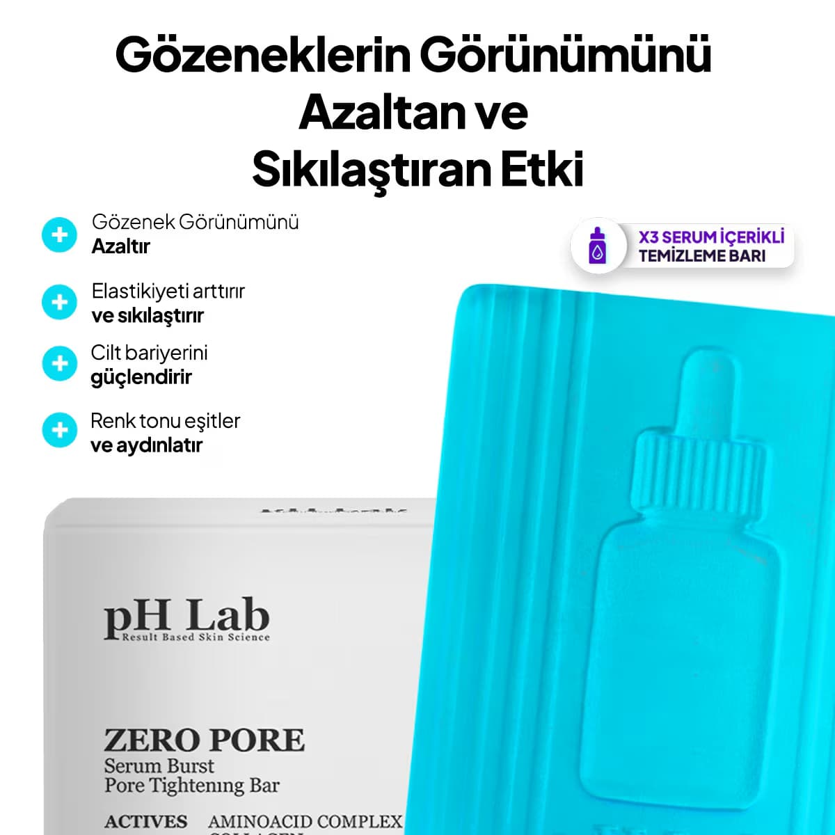Ph Lab Zero Pore Temizleme Bar 50 ml 3