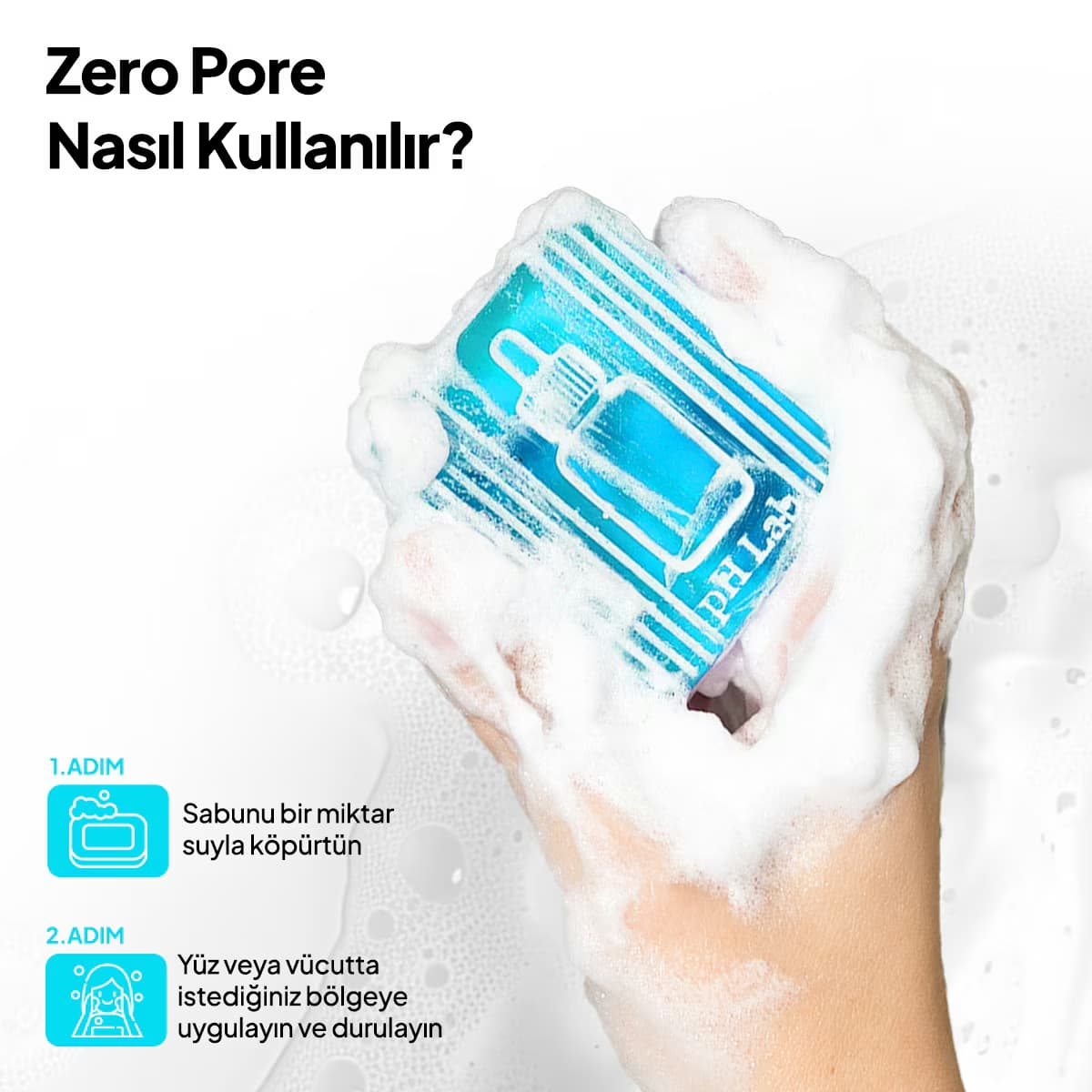 Ph Lab Zero Pore Temizleme Bar 50 ml 4