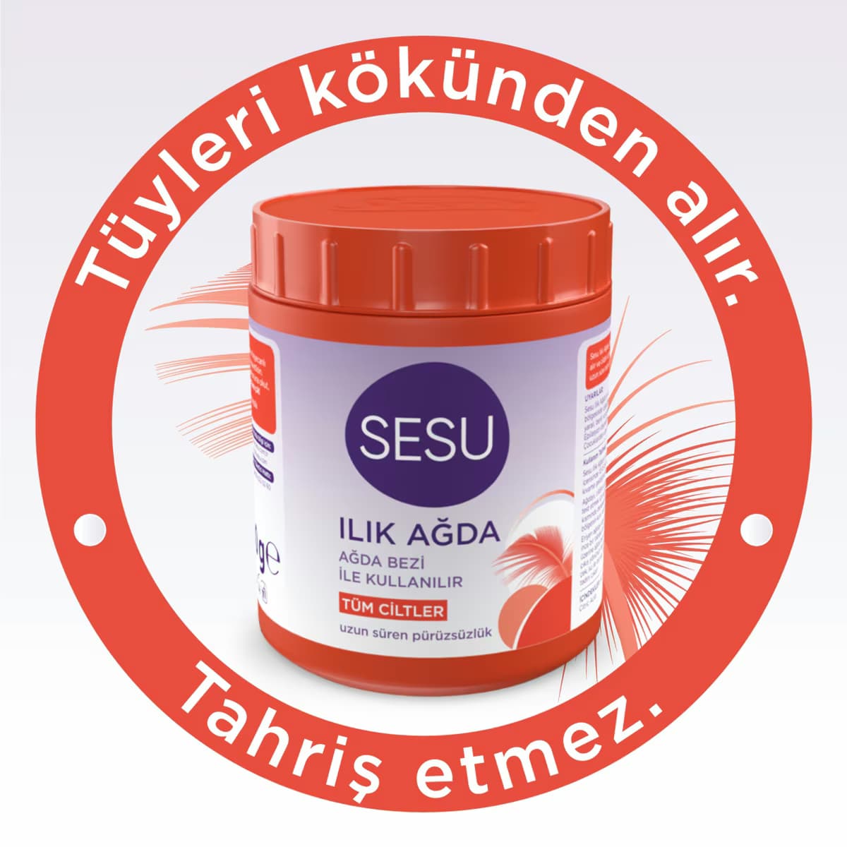 Sesu Ilık Ağda Turuncu 250 gr 2