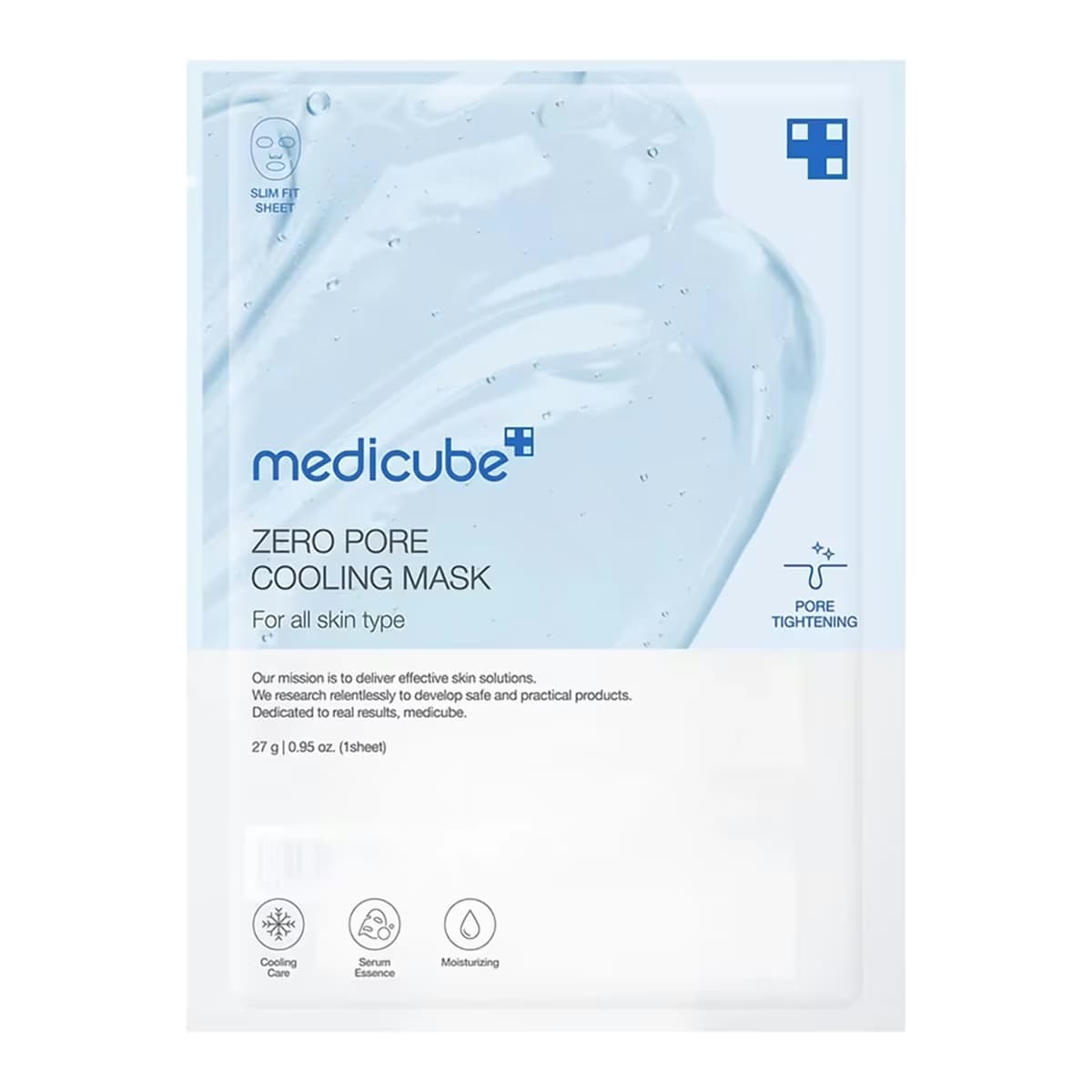 Medicube Zero Pore Soğutucu Maske 1 Adet