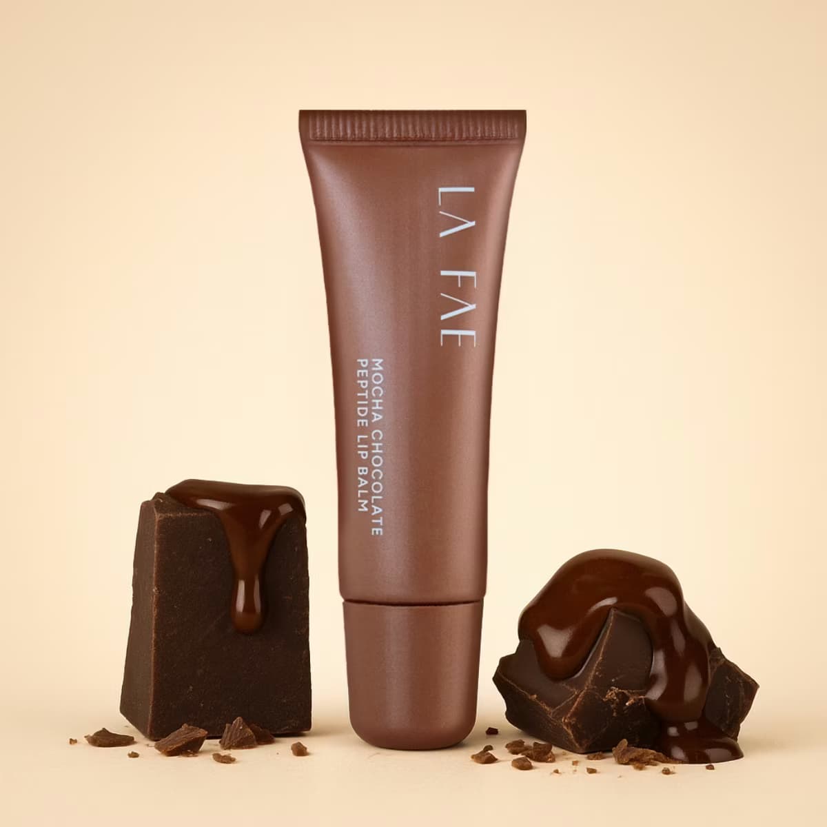 La Faé Mocha Chocolate Peptide Lip Balm 3