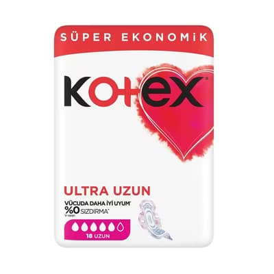 Kotex Ped Ultra Uzun 18'li