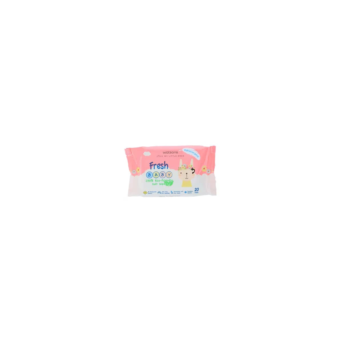 Watsons Fresh Bebek Islak Mendil 20 Adet 4